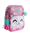 16 Inch Backpack 3 Pcs Set - Cat